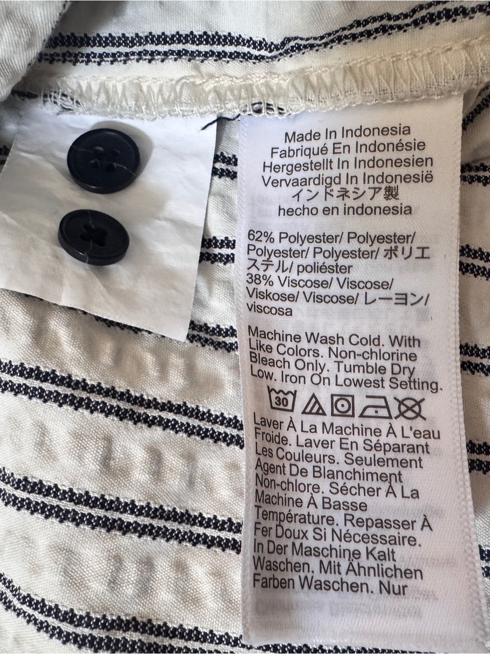 Madewell Tucked Mini Shirtdress - Picture 4 of 4